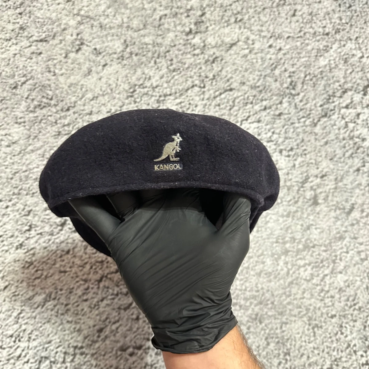 Kangol 100% Pure Virgin Wool Earlap Cap M Made in England Kangol Wool 504 Earflap - Dark Flannel/S at Amazon Men main image 2