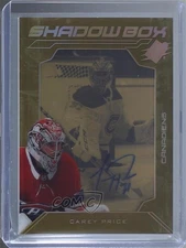 2020-21 SPx Shadow Box Auto Tier 1 53/125 Carey Price #SBA-CP Auto 0d8j