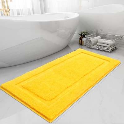 SHACOS Super Soft Bathroom Runner Rug 20''x47'' Non Slip Bath Runner Rug