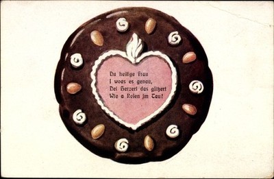 Ak Nürnberg in Mittelfranken, Lebkuchen, Vers, Haeberlein Metzger A.G. - 3218487