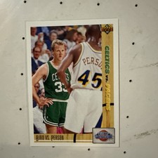 1991-92 Upper Deck - Classic Confrontation Larry Bird, Chuck Person #30