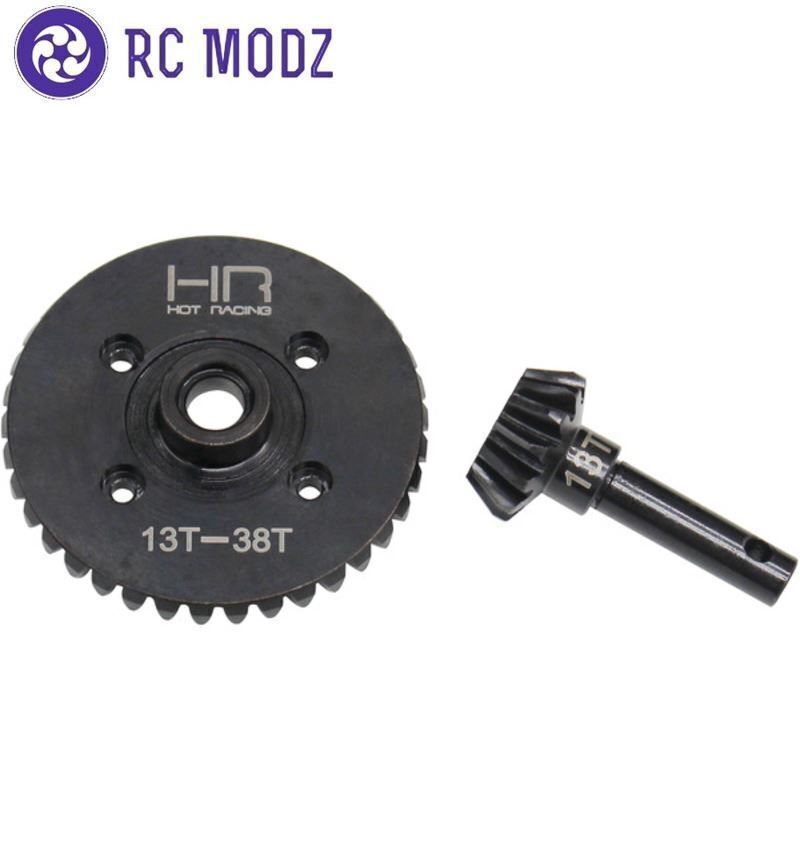 Hot Racing SWRA9383 Axial AX10 SCX10 Wraith 38t/13t Steel