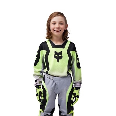 FOX 180 子供用サイクルウェアセット Fox Racing 180 Lean Youth Child Jersey & Pant Combo Gear Set