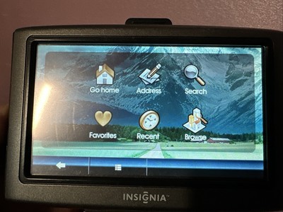 Insignia NS-NAV01 4.3'' Touchscreen Portable GPS Navigation System