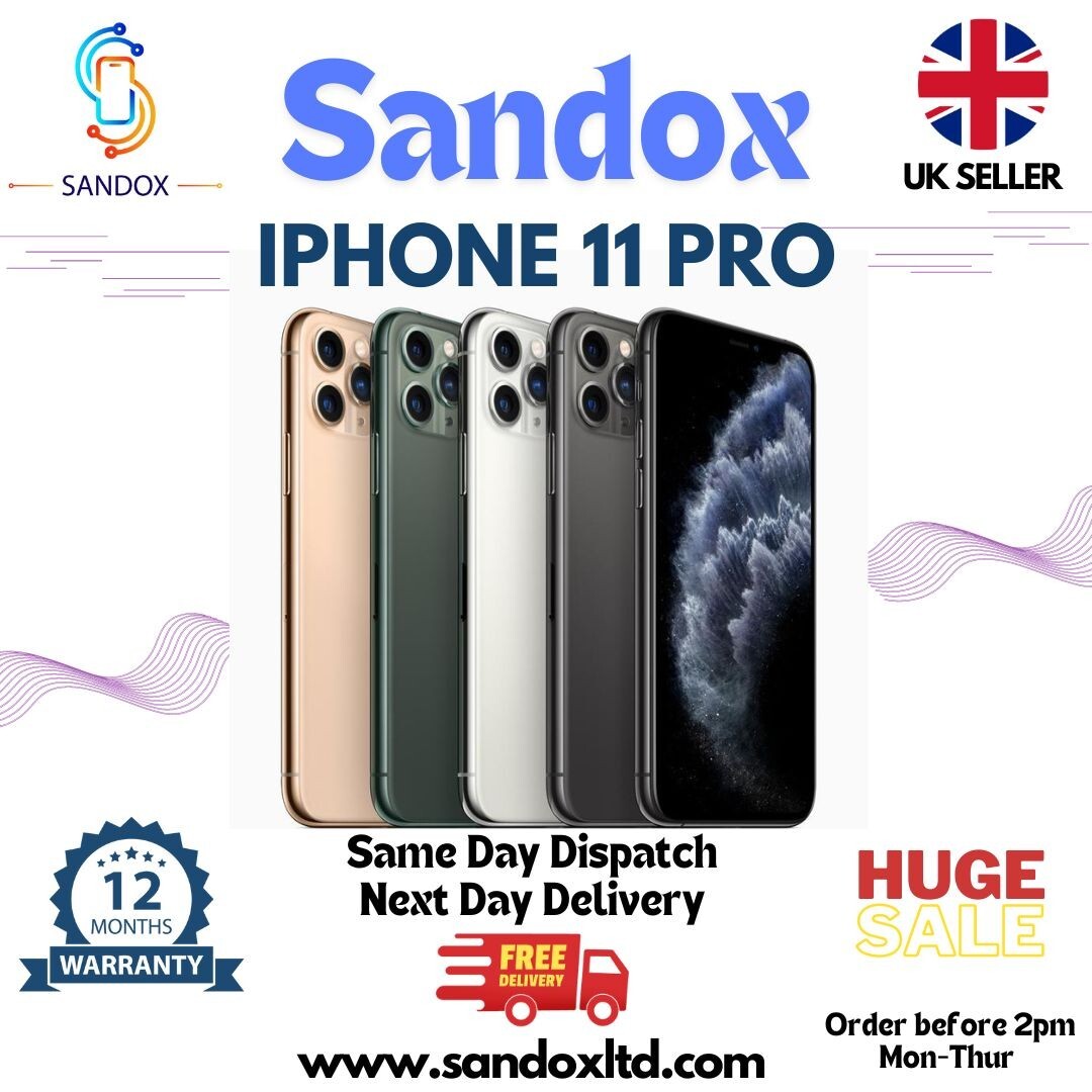 Apple iPhone 11 Pro 64GB Unlocked - Green - Excellent A+++