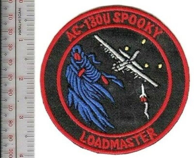 US Air Force Vietnam AC-130U Gunship SPOOKY Loadmaster AF Special Op.NO TARIFF