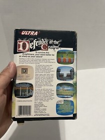 Defender Of The Crown BOX ONLY Original Nintendo NES 1989 W/ Plastic Sleeve