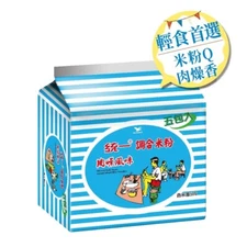 [Uni-President] Pork Instant Rice Noodles 60g x 5 /packs 統一肉燥調合米粉