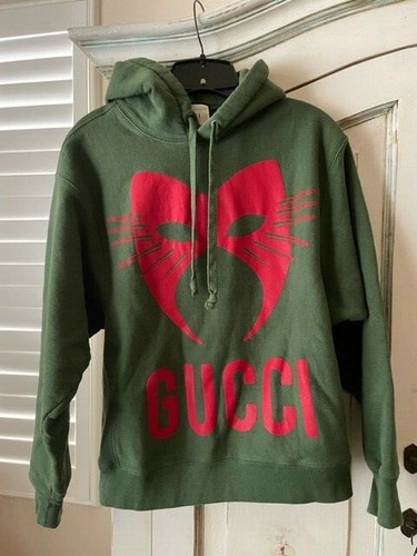 Gucci Hoodie The mask as a cut between 