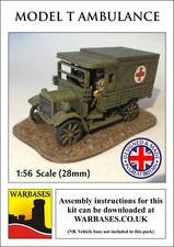 Warbases 28mm Laser Cut WW1 Ford Model T Ambulance