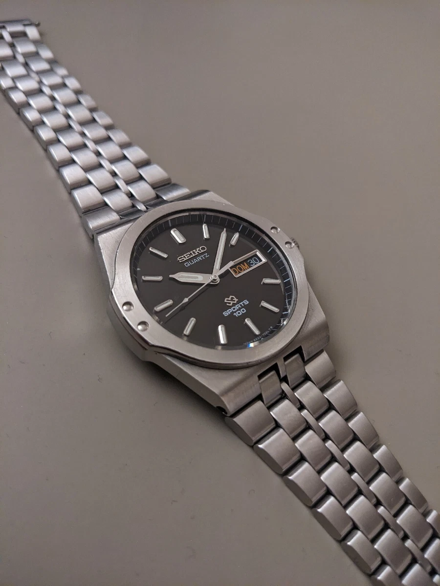 Seiko quartz sports outlet 100 vintage