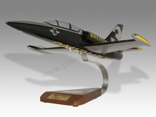 Aero L-39C Albatros Breitling massiv Mahagoni Holz Handarbeit Vitrinenmodell - Bild 3 von 12