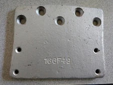 P F CORBIN RUSSWIN ADAPTER 166F49 ALUM FIN BACK PLATE FOR OLD 70  SERIES