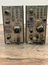 2 Tektronix 7B70 + 7B85 Oscilloscope Time Base Modules
