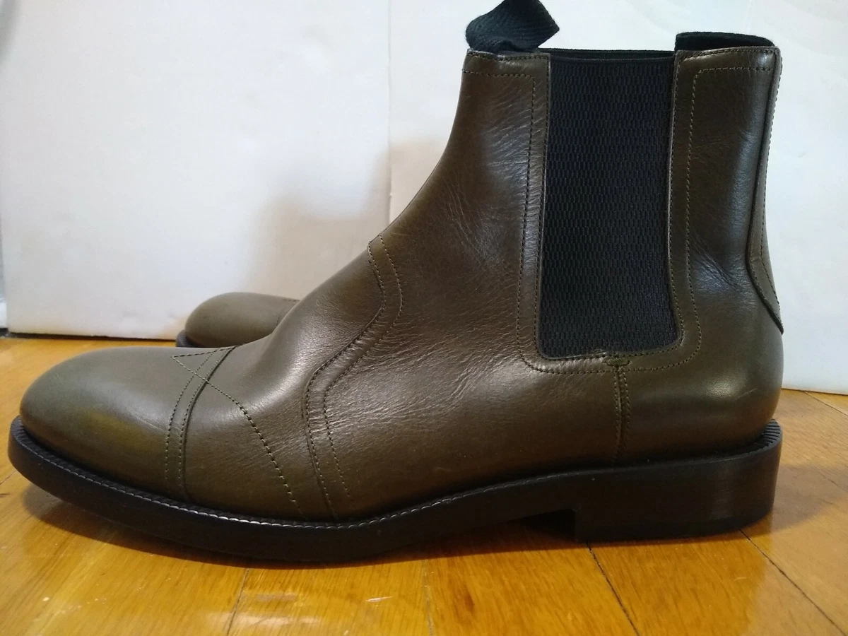 NWOB Jimmy Choo Mens Boots color Olive Green size 43