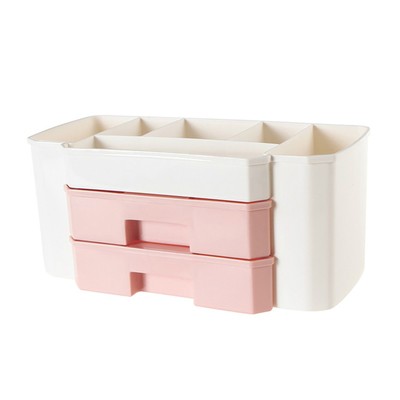 Makeup Organizer Drawer Design Shatter-resistant Cosmetic Storage Box Makeup