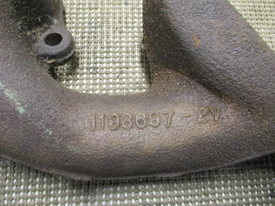 1961 1962 63 Buick Skylark Special Deluxe 215 LH colector de escape lateral 1193687 Foto 3 de 4