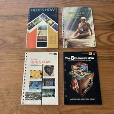 Kodak Here  s How Photography Books 1964, 1967, 1969, 1972