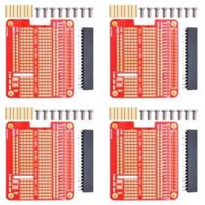 4X Prototype Breakout DIY Breadboard PCB Shield Board Kit for Raspberry Pi 4 ...