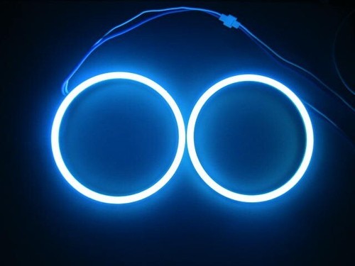Super Bright 2X 140mm COB LED Angel Eyes Halo Ring Light 12V DC Ex Works For Car - Picture 15 of 15
