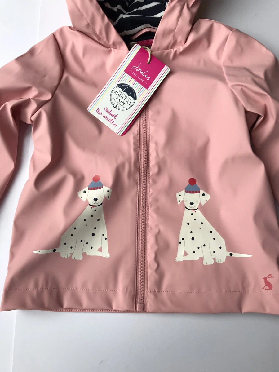 Joules dalmatian raincoat hotsell