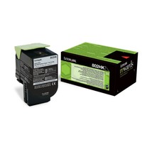 Lexmark 80C2HK0 802HK Toner-Kit Schwarz Return Program, 4.000 Seiten Iso Iec 1