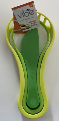 Chef'n Vibe 3 in 1 Avocado   Tool Scoop, Slice & Mash  