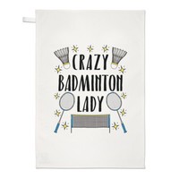 VerrüCkte Badminton Damen Stars Geschirrtuch SpüLlappen - Lustig Sport