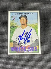 Michael Ynoa Chicago White Sox Signed Auto 2016 Topps Heritage Card #632 ~ COA