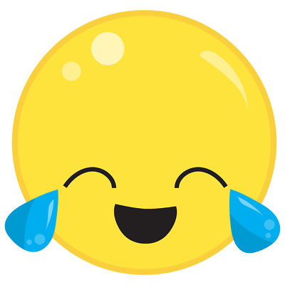 2X Autoaufkleber Sticker Emoji Symbol Aufkleber