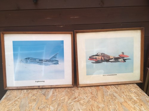 x2 50s/60s RAF Cold War SAUDI RSAF Fighters ELECTRIC LIGHTNING+BAC STRIKEMASTER - Picture 7 of 7