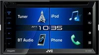Jvc - 6.8 - Built-in Bluetooth - In-dash Cd/dvd/dm Receiver - Black Jvc - 6.8 - Built-in Bluetooth - In-dash Cd/dvd/dm Receiver - Black
