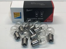 10 Pack 1156 Clear Tail Signal Brake Light Bulb Lamp USA Based Seller
