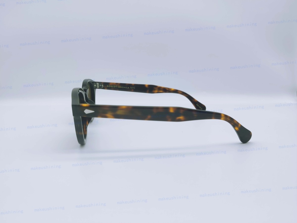 MOSCOT LEMTOSH TORTOISE Frame Earthy Yellow Lenses Sun