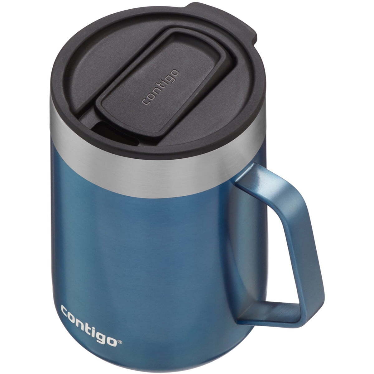 Contigo 14 oz. Streeterville Stainless Steel Mug - Blue Corn,Vacuum insulation