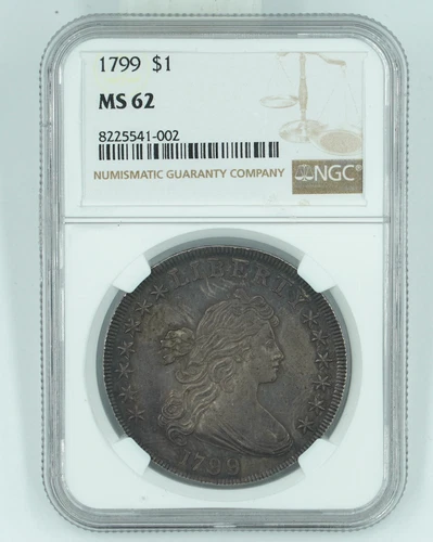 1799 NGC MS62 Draped Bust Dollar