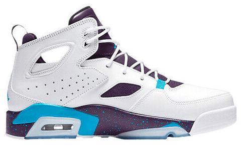 Jordan Flight Club 91 White Photo Blue Wolf Grey 555475-104 Mens 9.5 Jordan Flight Club  main image 4
