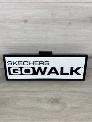 Skechers Laden Display Werbung Go Walk Acryl Ladenschild