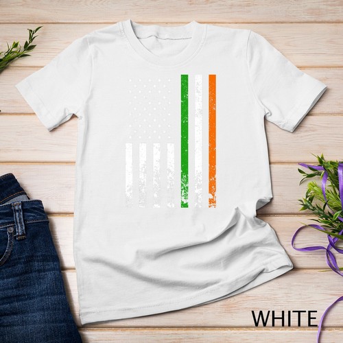 Camiseta unisex con bandera irlandesa americana bandera de Irlanda día de San Patricio - Imagen 14 de 15