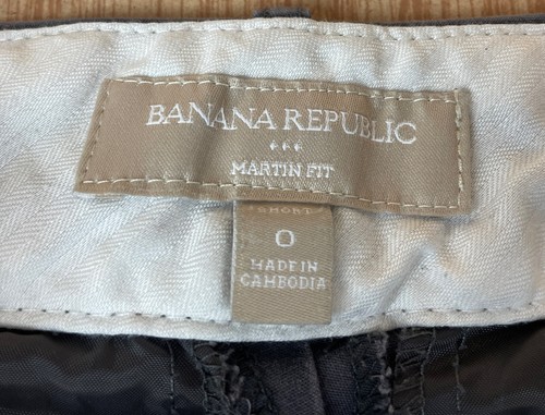 Banana Republic Damenhose Chino grau Martin Fit Freizeit Gr. 0 - Bild 2 von 4
