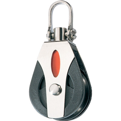 Ronstan Rf30100 Series 30 Utility Ball Bearing Block Single Swivel Shackle Head