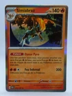 Carte Pokemon Simiabraz 033/167 Holo Bord Argent EV6 Mascarade Crépusculaire Fr
