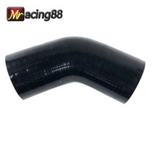2 45 Degree Elbow Turbointercoolerintake Silicone Coupler Hose Black 51mm 2 45 Degree Elbow Turbointercoolerintake Silicone Coupler Hose Black 51mm