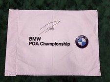 Danny Willett 2019 Winner Signed BMW PGA Championships Golf Flag + Dealer COA