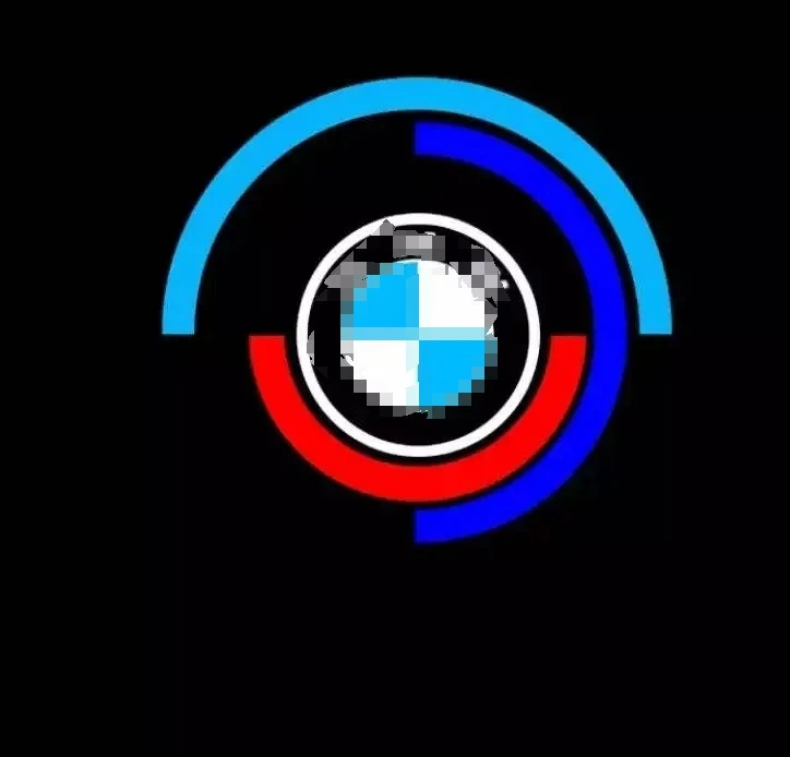 2pcs Car Door Led Sign Lights 50th Anniversary For B-M-W E60 E63 E90 F10/ F11 — 第 3/4 张图片