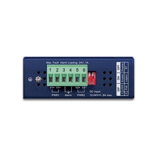 Planet Industrial 1-Port SFP to GbE 802.3bt PoE++ Media Converter IGUP-805AT - Picture 3 of 3