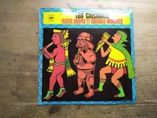 Los Calchakis Flutes Harpes Et Guitares Indiennes VG+ Vinyl Record CBS63622 (K1)