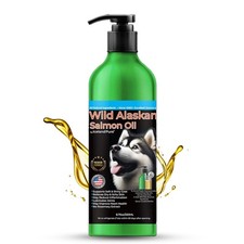 Wild Alaskan Salmon Oil for Dogs and Cats by Iceland Pure 1,043 mg 8.75 oz