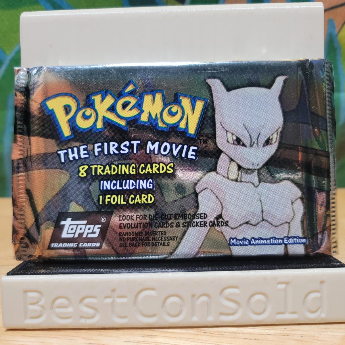 pokemon base set reprint booster box 1999 Pokemon Topps Series 1 Sealed (4) Trading Card Pack on Blister Ca –  Rotterdam Comics
