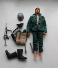 Palitoy Action Man Gi Joe Vintage  12 inch "German Stormtrooper  " Rare set !